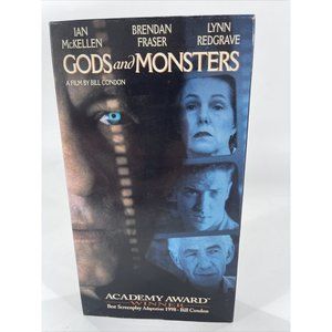 Gods And Monsters VHS James Whale Ian Mckellen Lynn Redgrave Brendan Fraser